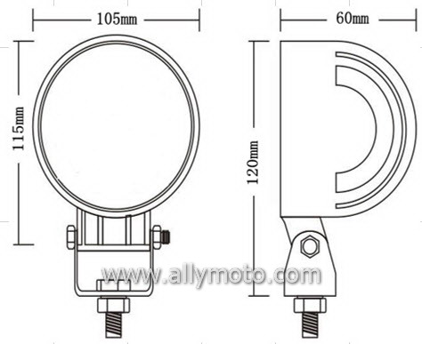 21W LED Driving Light Work Light 1012